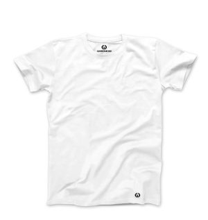 تیشرت بیسیک سفید ساده - GAME-O-WEAR