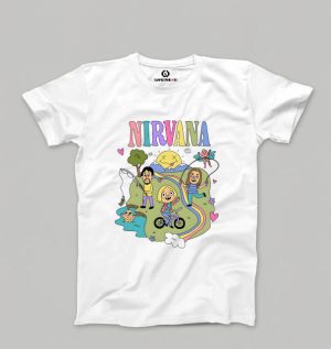 تیشرت طرح نیروانا NIRVANA